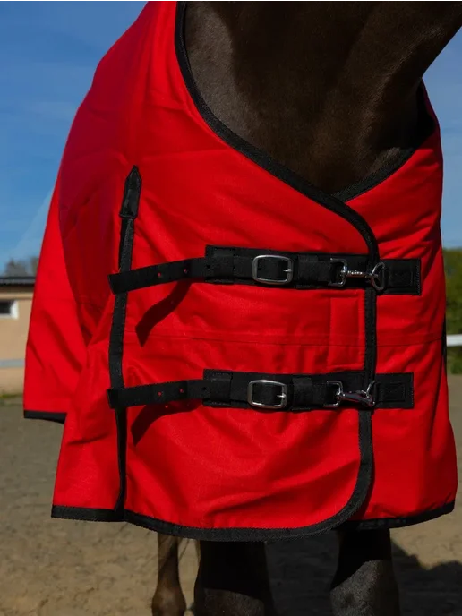 Попона зимняя дождевая HorsePlanet 250гр, 250 г, фото 2