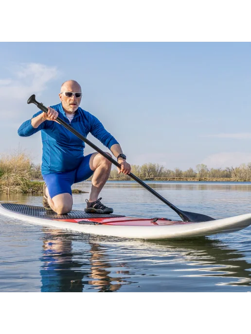 Весло для сапборда двухлопастное 2в1 SUP, вариант, фото 5