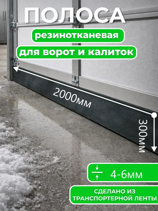 Нащельник для ворот и калиток, черный