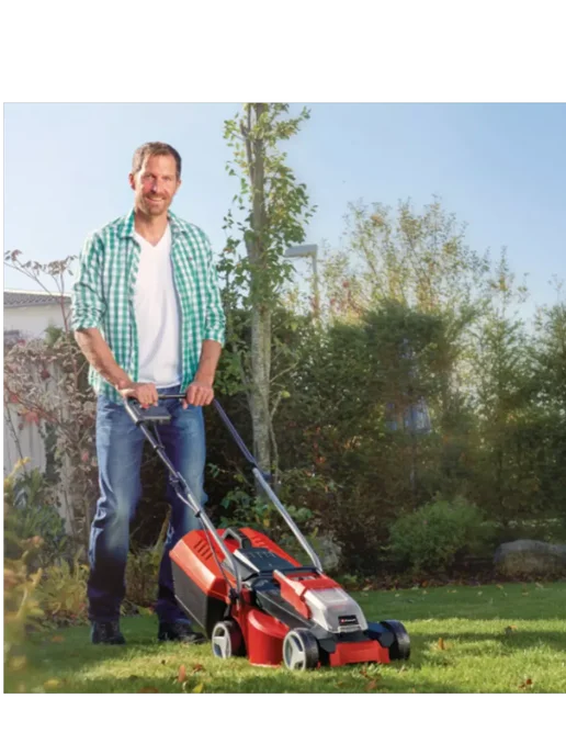 Einhell Газонокосилка аккумуляторная с травосборником GE-CM 18 30, вариант, фото 6