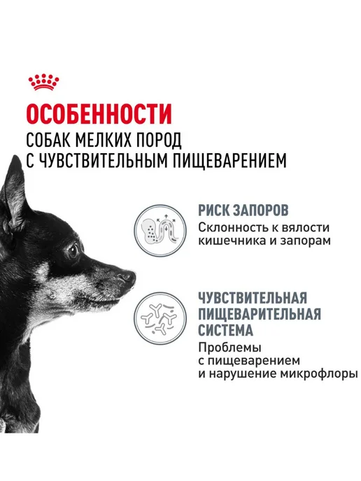 Сухой корм Royal canin Digestive Care для собак, мелкие, чувствительное пищеварение, 1 кг, фото 5