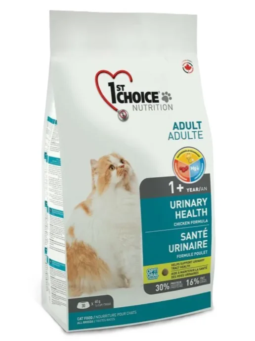 Сухой корм 1st Choice Кошек Urinary для собак, курица, 5,44 кг, фото 2