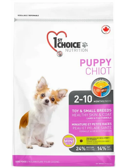 Сухой корм 1st Choice Декоративных для собак, щенки, 0,35 кг, фото 2