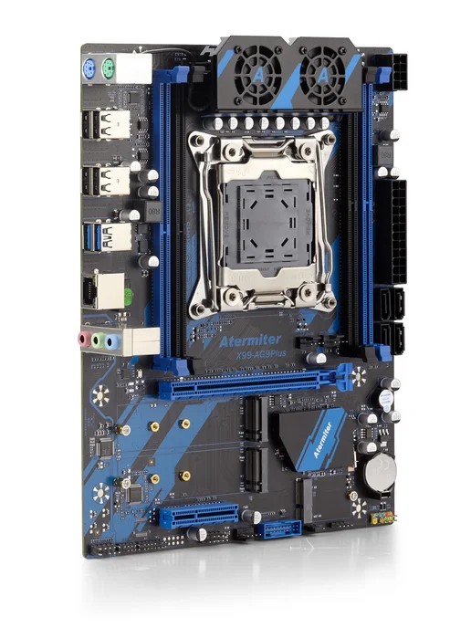 Atermiter Материнская плата комплект X99 AG9 Xeon E5 2698V4 32Gb, 32 ГБ, фото 6