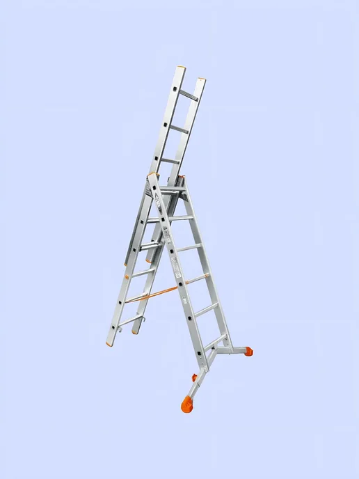Эйфель Трехсекционная лестница Ювелир 3х9, 3x6