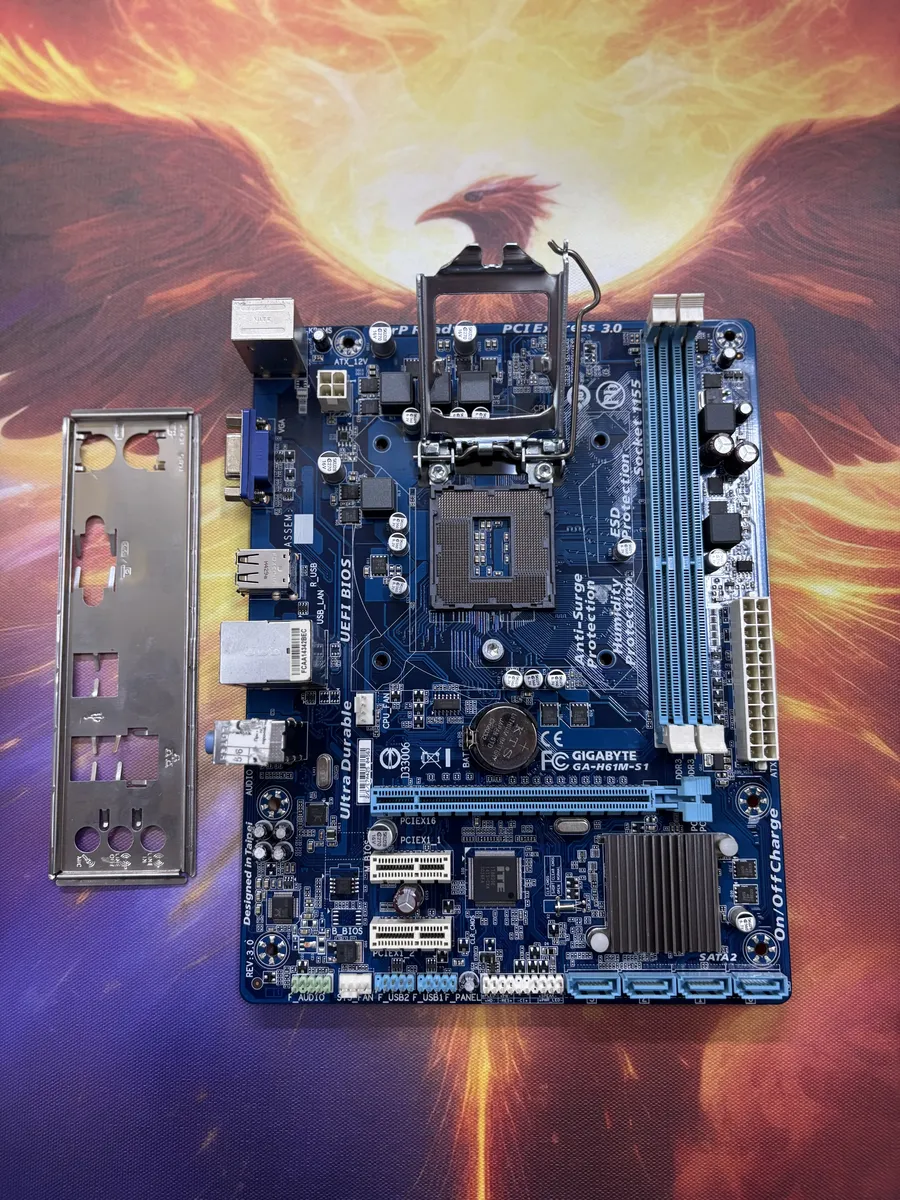 Материнская плата GA-H61M-S1 Socket 1155