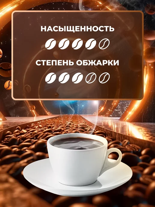 МОСКОВСКАЯ КОФЕЙНЯ НА ПАЯХЪ Кофе в зернах Арабика 1 кг, 1 кг, фото 3