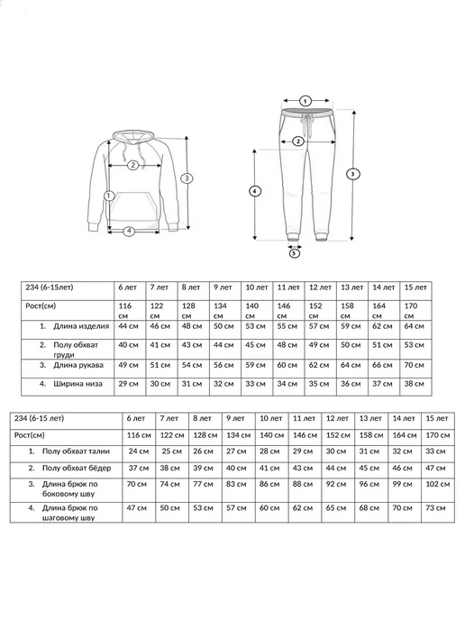 SUPRUNOV MARKDOWN Костюм спортивный в школу худи с капюшоном, синий, фото 4
