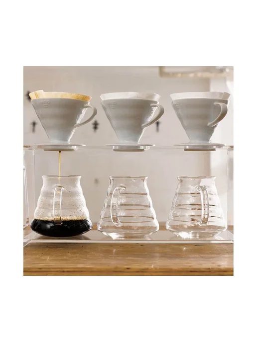 Чайник заварочный Hario V60 Range Server 800 мл Прозрачный, 800 мл, фото 4