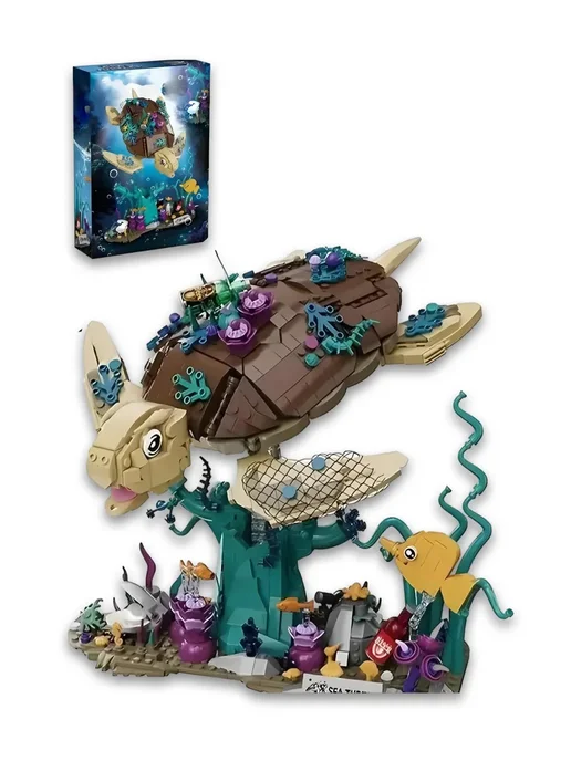 LEGO Конструктор Морская Черепаха, зеленый, фото 5