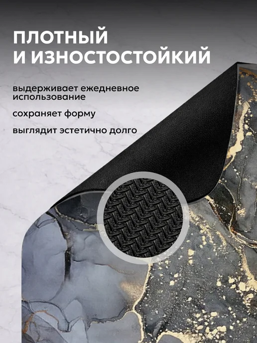 INHOMEKA Набор ковриков для ванной и туалета, серый, фото 3