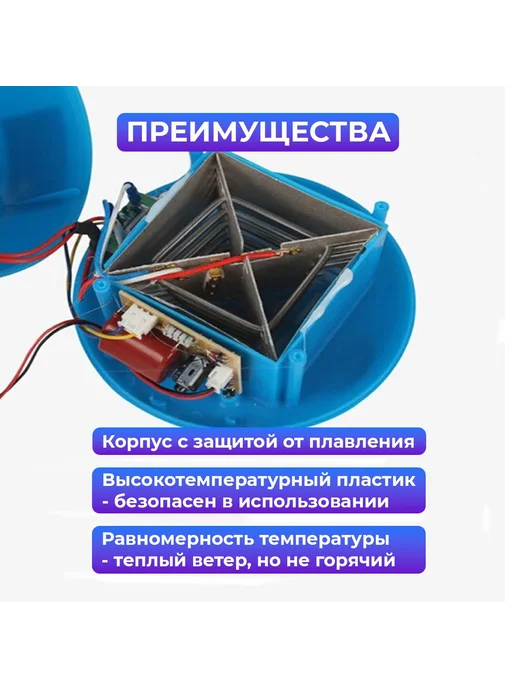 Лампа-тепловентилятор для животных 100 200 300 Вт Е27, 300 Вт, фото 2