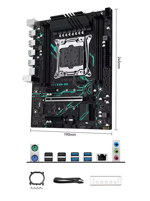 MACHINIST X99 B9 комплект материнская плата+E5 2695 V4+32G DDR4 RAM, 32 г, фото 3