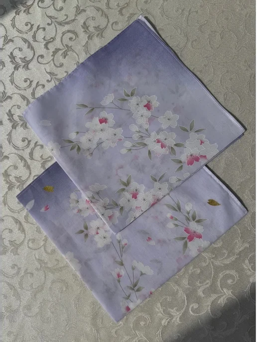 Lapastel Набор 3 штуки платков 40х40 см носовые карманные, 45x45 см, фото 2