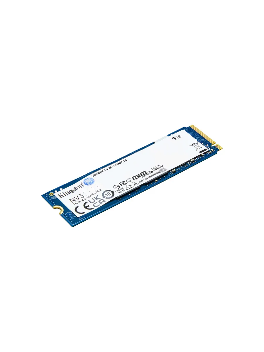 Твердотельный накопитель SSD NV3 SNV3S 1000GBK 1000GB M.2 Kingston 452570553 купить за 16 424 ₽ в интернет‑магазине Wildberries