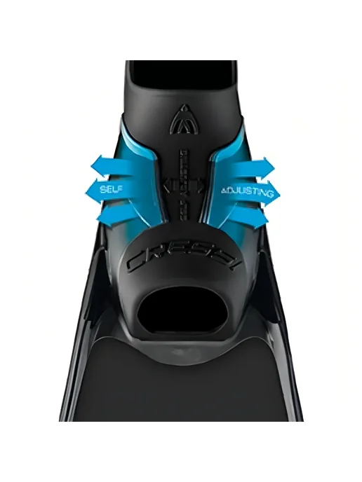 Cressi Ласты для фридайвинга GARA MODULAR SPRINT, 75см, черные, черный, фото 2