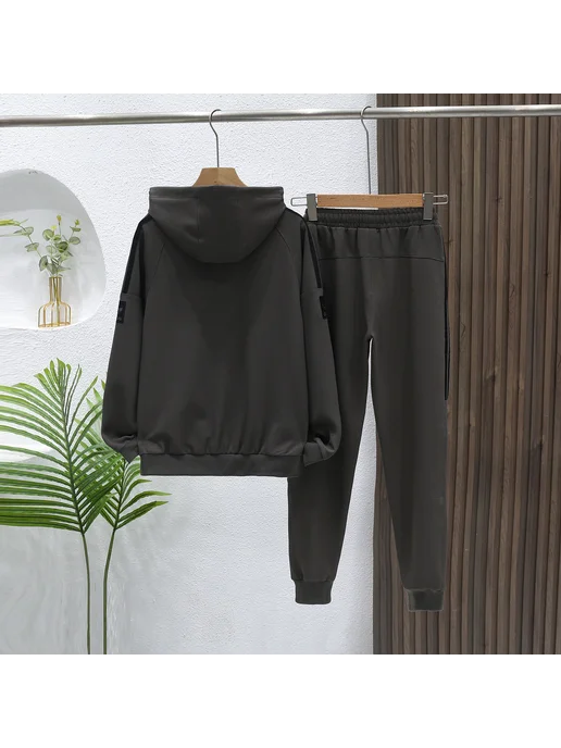 JM SPORT Спортивный костюм для подростка, коричневый, фото 2