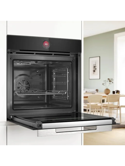 BOSCH Духовой шкаф HBG7741B1, черный, фото 7