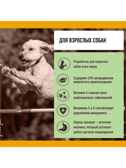 Сухой корм GRANDIN для собак, ягненок, 12 кг, фото 2