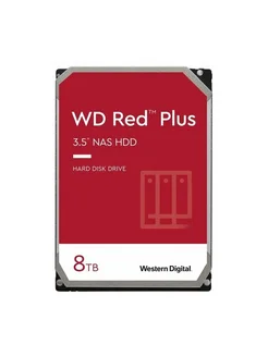 Western Digital Жёсткий диск WD80EFBX, 8 ТБ