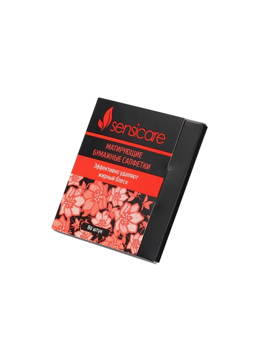 Sensicare Салфетки для лица матирующие 80шт, 80 шт, фото 2