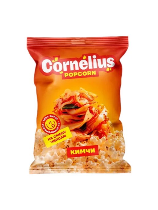 Cornelius Готовый попкорн кимчи в пакете, вариант, фото 4