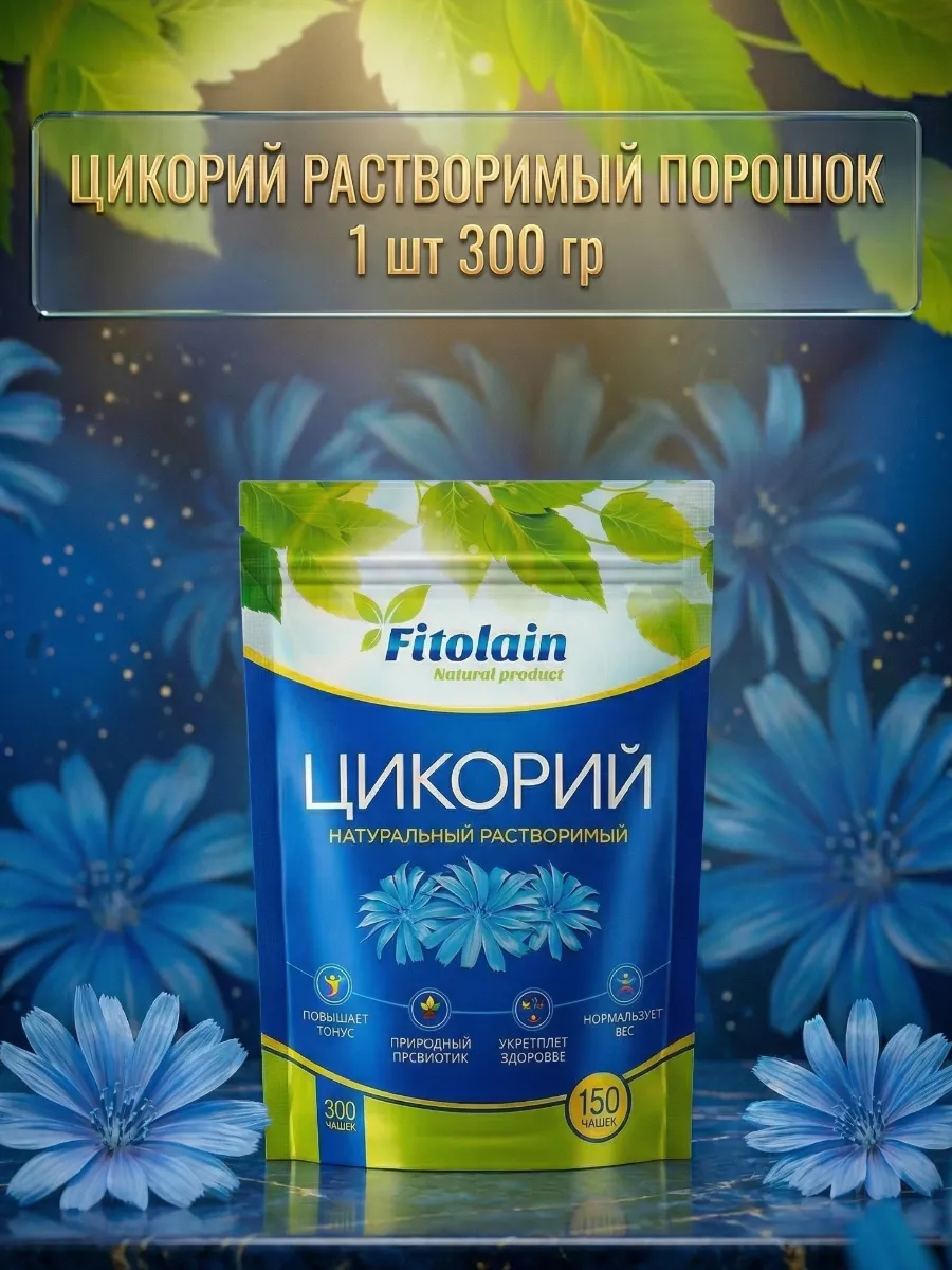 Цикорий натуральный Фитолайн, 300гр