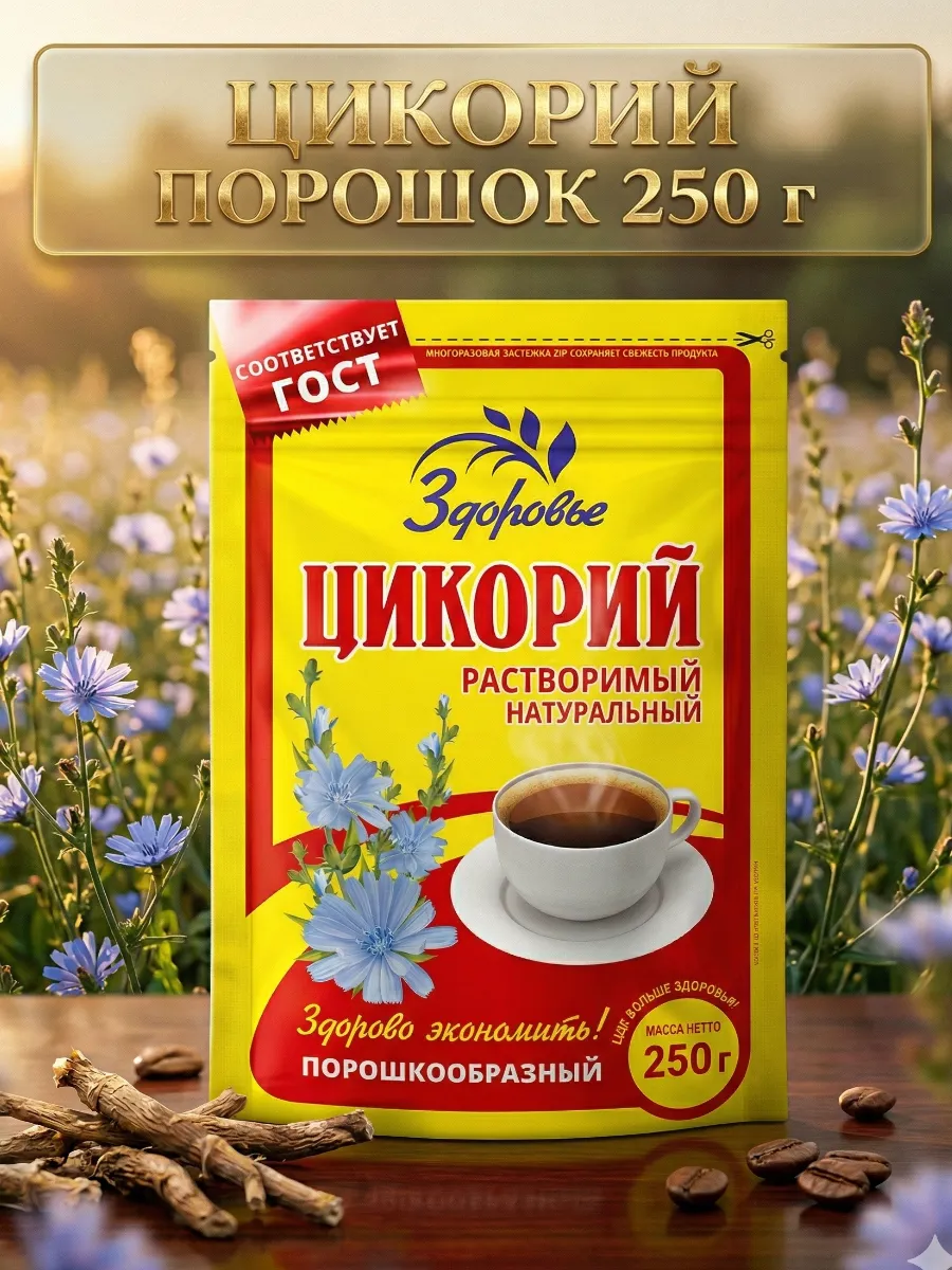 Цикорий порошкообразный, 250гр