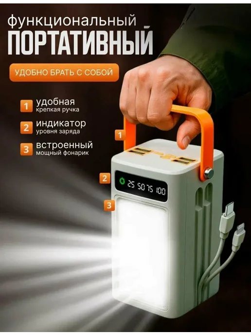 Xiaomi Повербанк c быстрой зарядкой 80000 мач, 80000 мАч, фото 3