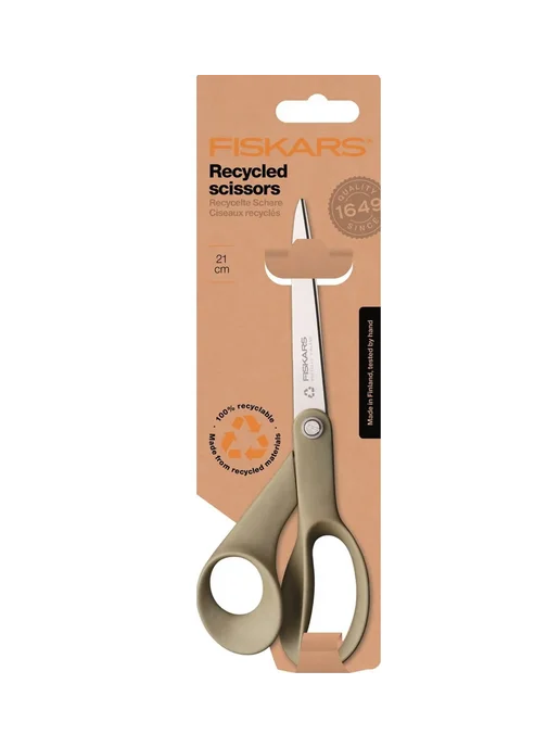FISKARS Ножницы общего назначения ReNew 21 см (1058094), серый, фото 3