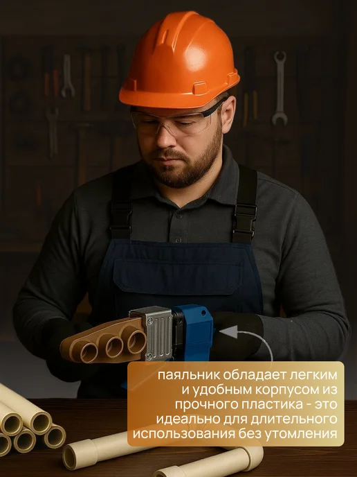 Паяльник для пластиковых труб 700Вт Comfort Factor EZ-3170, 700 Вт, фото 3