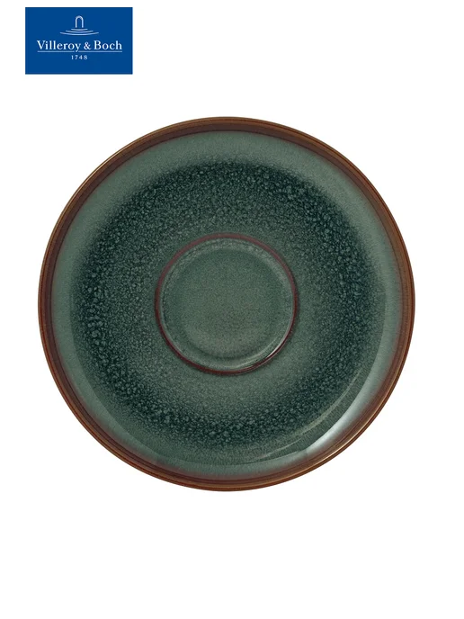 Villeroy & Boch Блюдце к кофейной чашке 15 см, Crafted Breeze, зеленый