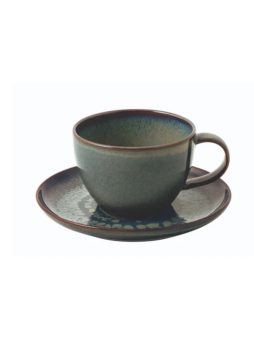 Villeroy & Boch Блюдце к кофейной чашке 15 см, Crafted Breeze, зеленый, фото 4