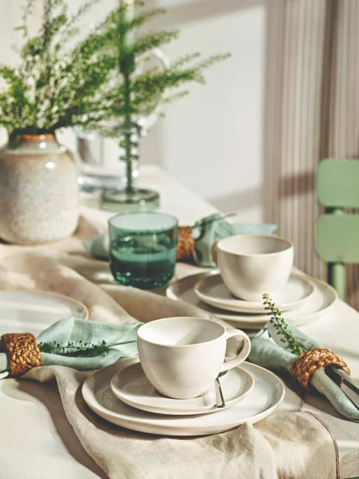 Villeroy & Boch Блюдце к кофейной чашке 15 см, Crafted Cotton, белый, фото 3