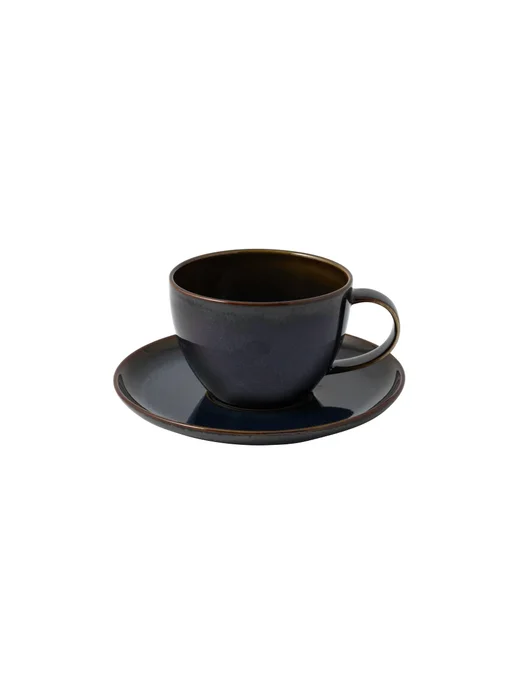 Villeroy & Boch Блюдце к кофейной чашке 15 см, Crafted Denim, синий, фото 6