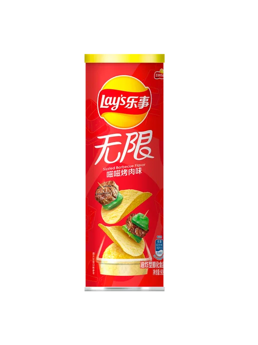 Lay's Картофельные чипсы Лейс Гриль барбекю 90 гр 2 шт, 90 г, 2 шт, фото 2
