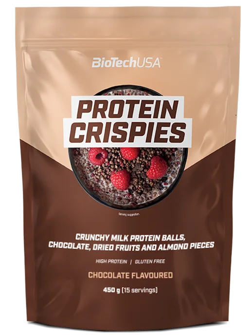 BioTechUSA Хрустящие шарики с протеином 450 г. шоколад, 450 г, фото 2