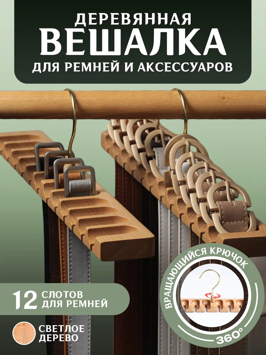 Вешалка для ремней и галстуков