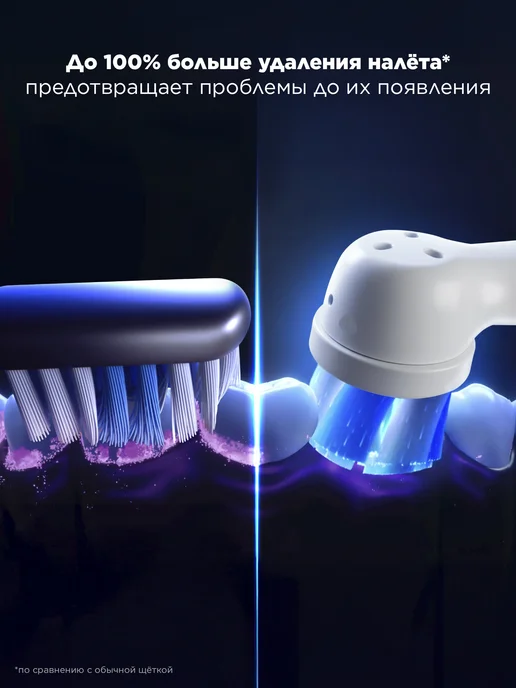 Oral-B Зубная щетка электрическая взрослая набор 5 шт, 5 шт, фото 5