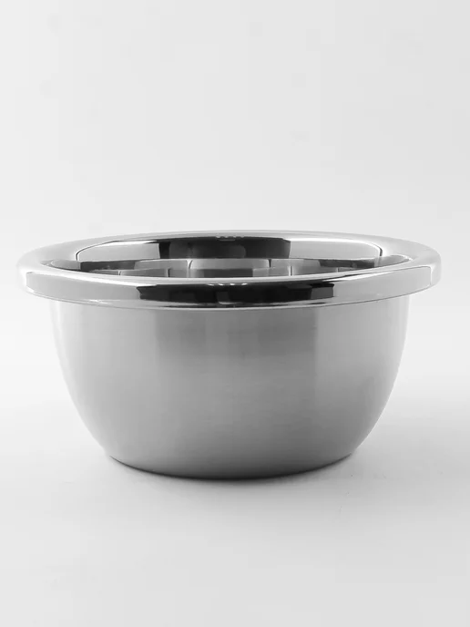 Миска металлическая кухонная нержавейка 1.8 л - фото 12