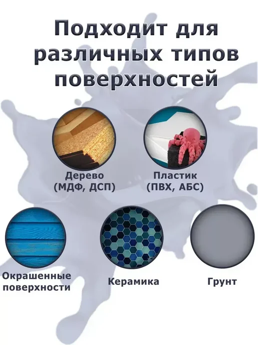 Энамеру Аэрозольная краска для Пластика, ПВХ, База C NCS, 0.52л, 520 мл, фото 3