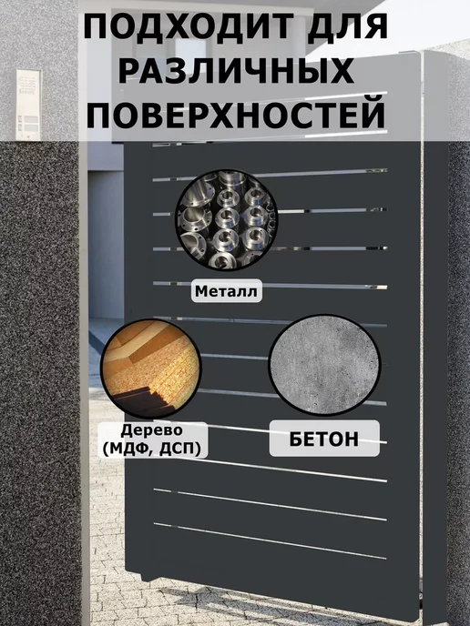 Энамеру Аэрозольная краска 3 в 1 по металлу, ржавчине Белый, серый, фото 2