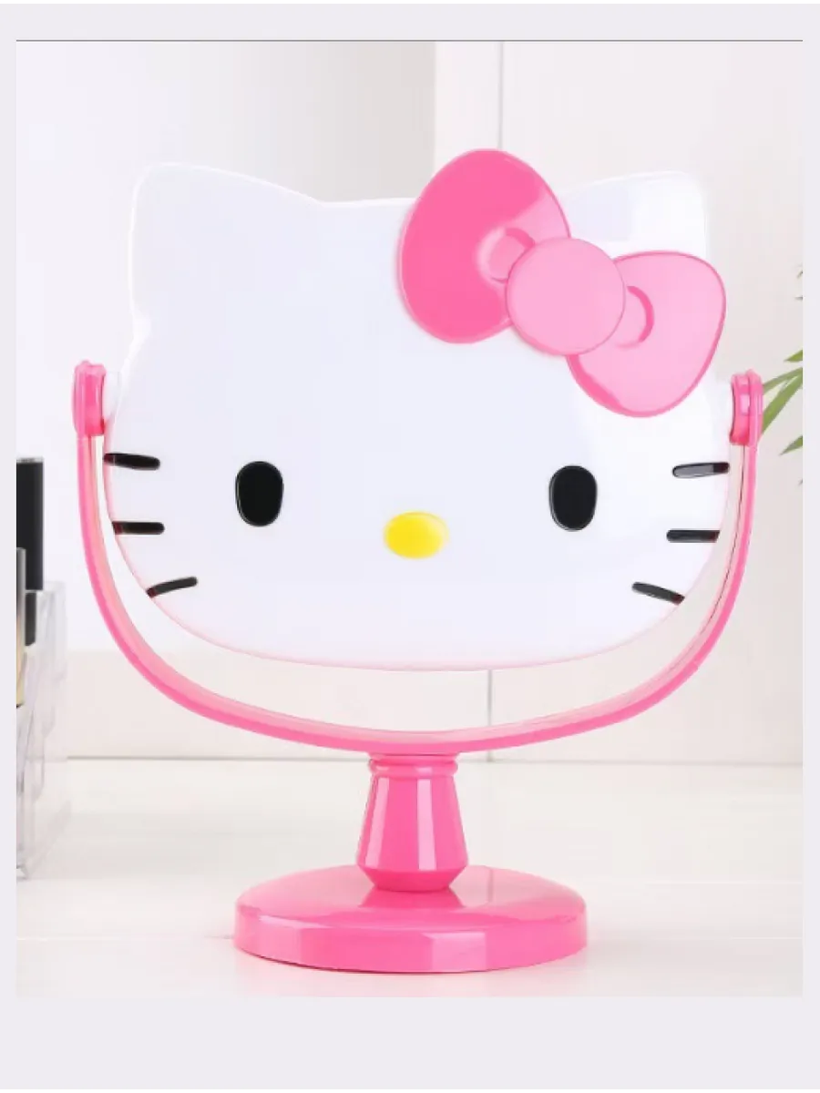 Зеркало настольное Hello Kitty розовый