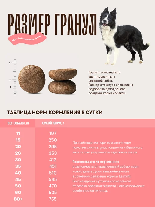 Сухой корм KARMY для собак, крупные, средние, телятина, 14 кг, фото 7