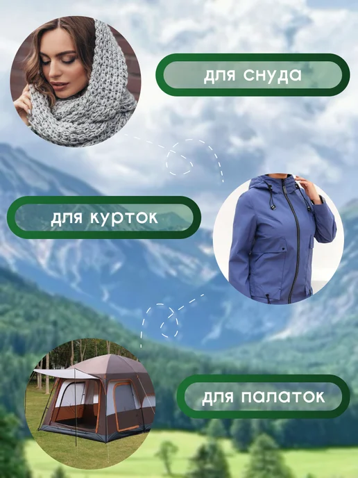 НИТЬ-СПБ Круглая резинка шляпная 3 мм для одежды, черный, фото 5