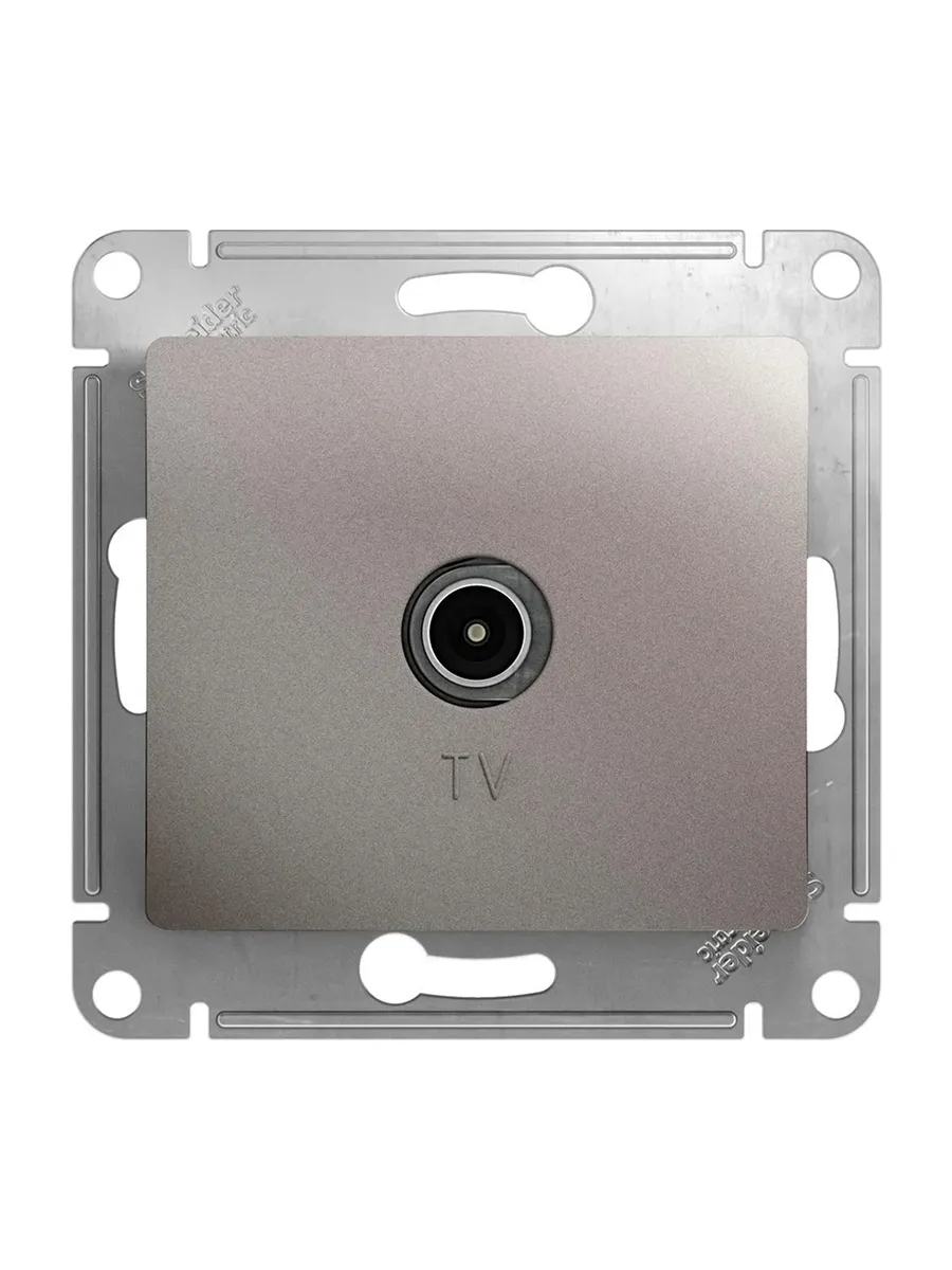Механизм телевизионной розетки Glossa TV