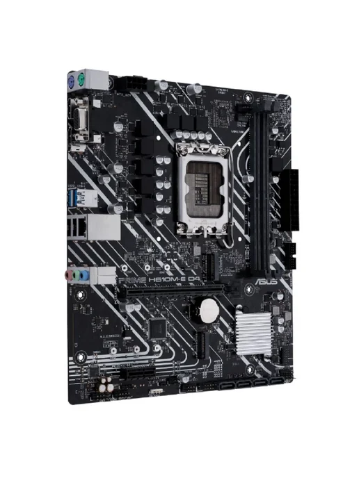 Asus Материнская плата H610M-E D4-CSM LGA 1700 2хDDR IV 2хM.2, черный, фото 3