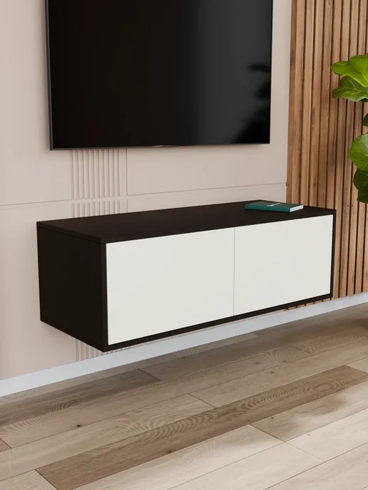 ИЗУМЛИТ Тумба под телевизор Каллисто 150х33.2х40 см, 100x33.2x40 см