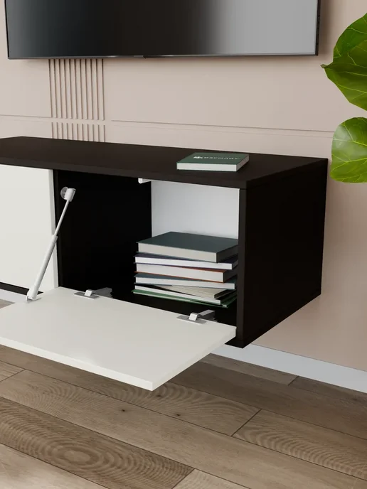 ИЗУМЛИТ Тумба под телевизор Каллисто 150х33.2х40 см, 100x33.2x40 см, фото 3