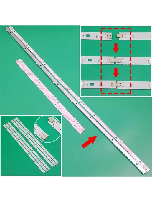 KiVenKun LED Подсветка JS-JP43A71081ER.909L(91210) R72-43D04-018, вариант, фото 2